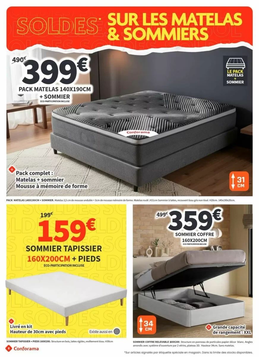 Catalogue Conforama, page 8 sur 58
