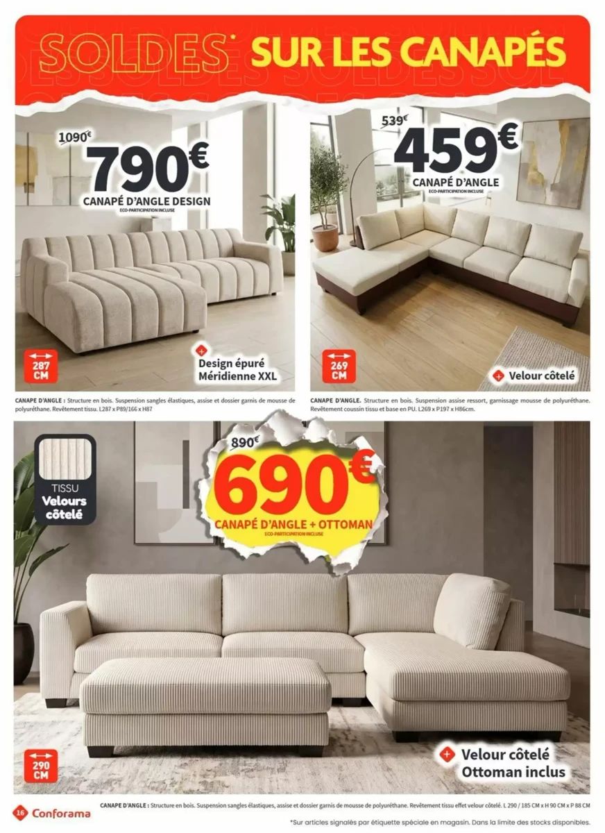 Catalogue Conforama, page 16 sur 58