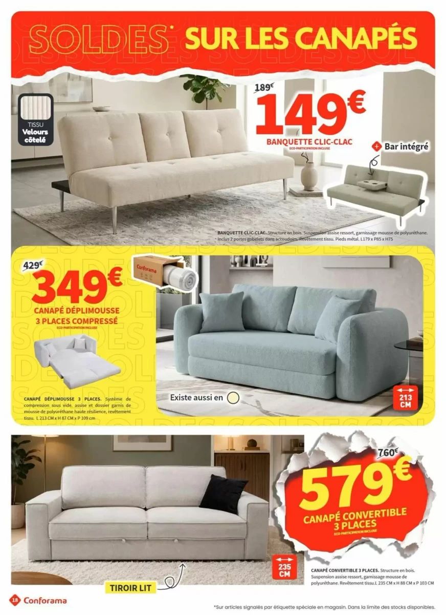 Catalogue Conforama, page 19 sur 58