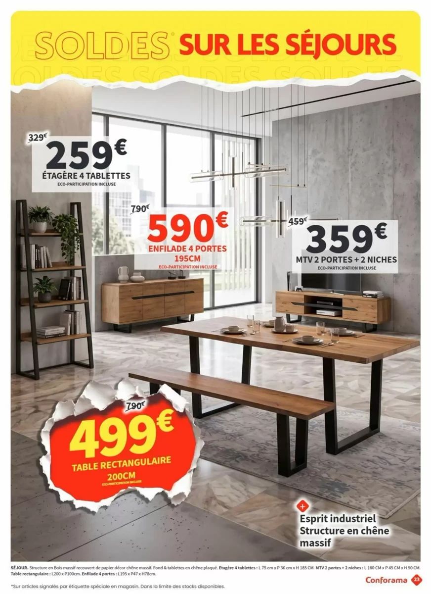 Catalogue Conforama, page 23 sur 58
