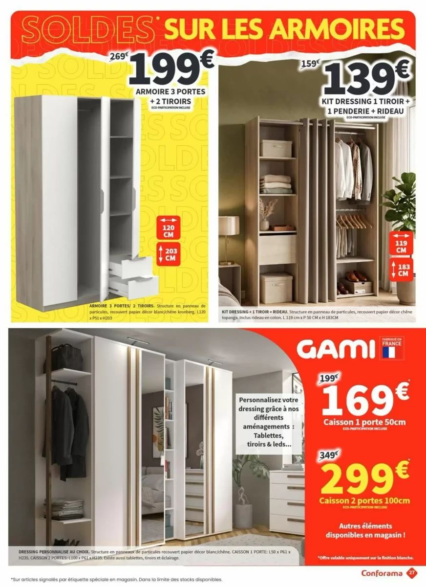Catalogue Conforama, page 27 sur 58