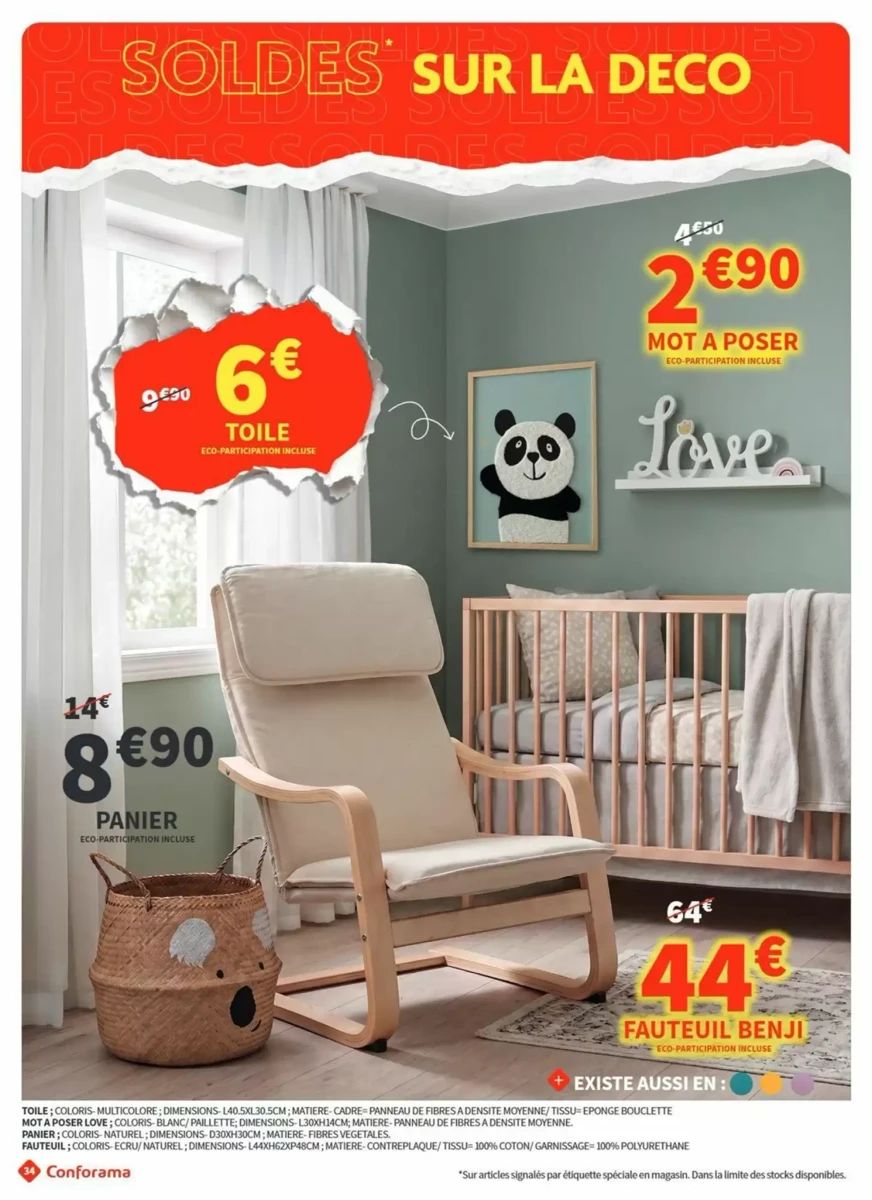 Catalogue Conforama, page 34 sur 58