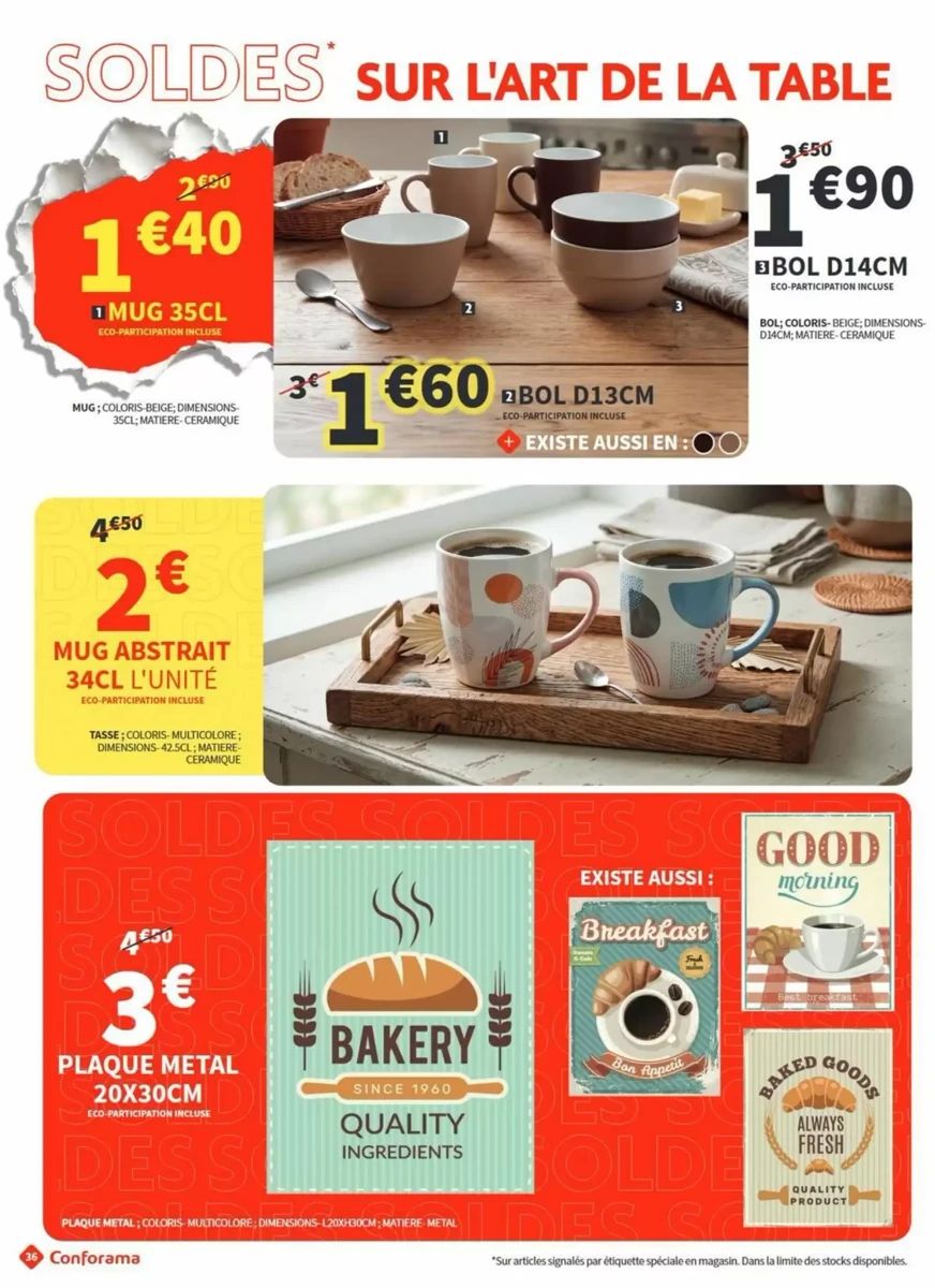 Catalogue Conforama, page 36 sur 58