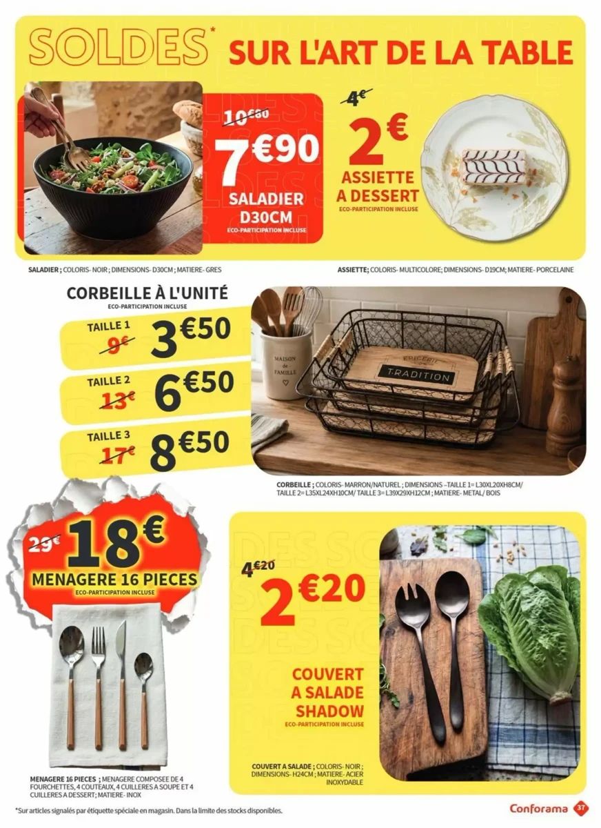 Catalogue Conforama, page 37 sur 58