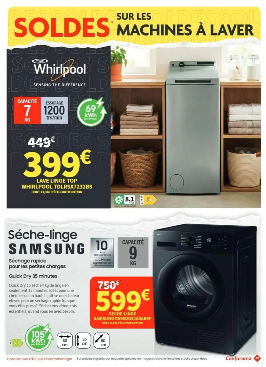 Catalogue Conforama, page 38 sur 58