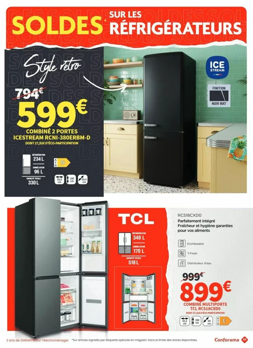 Catalogue Conforama, page 43 sur 58
