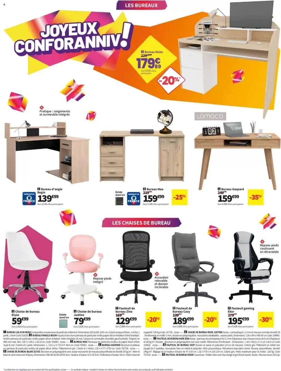 Catalogue Conforama, page 10 sur 22