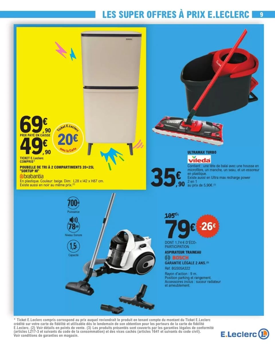 Catalogue E.Leclerc, page 9 sur 44