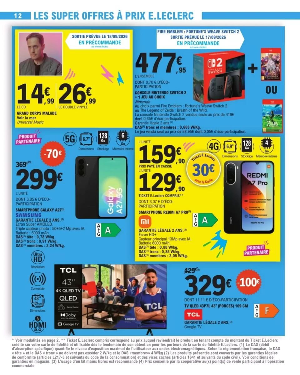 Catalogue E.Leclerc, page 12 sur 44