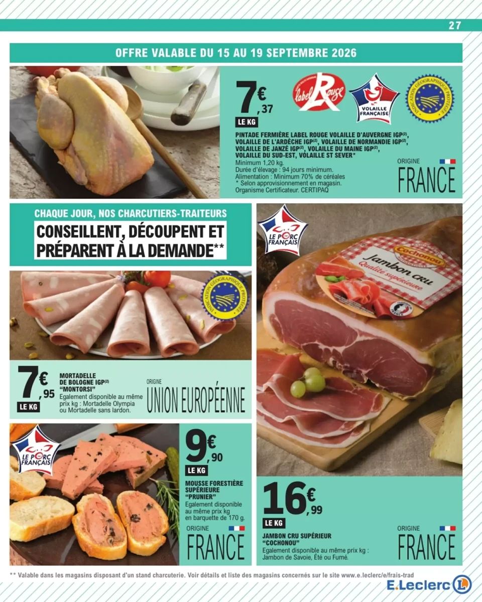 Catalogue E.Leclerc, page 27 sur 44