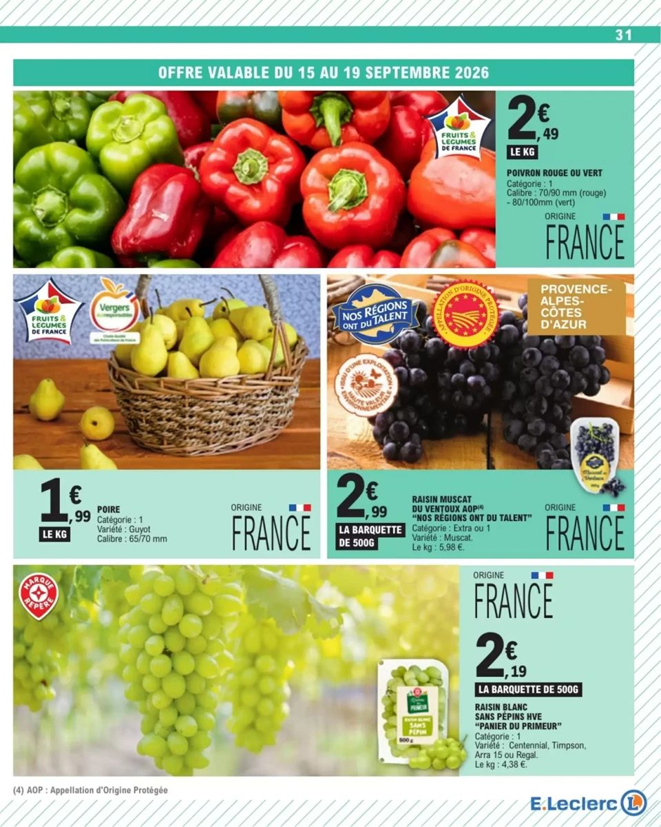 Catalogue E.Leclerc, page 31 sur 44