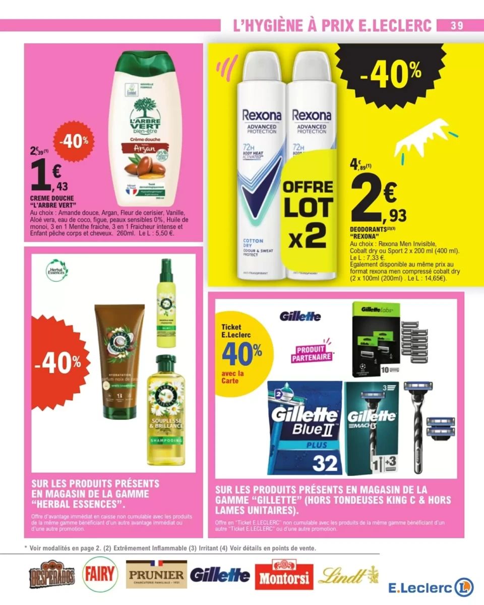 Catalogue E.Leclerc, page 39 sur 44