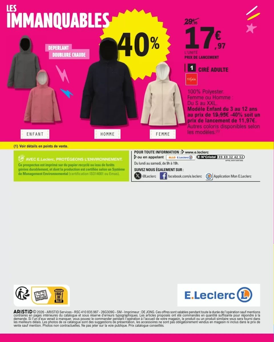 Catalogue E.Leclerc, page 44 sur 44