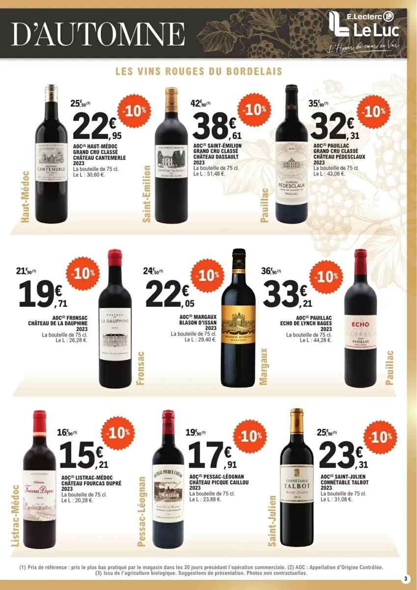 Catalogue E.Leclerc, page 3 sur 12