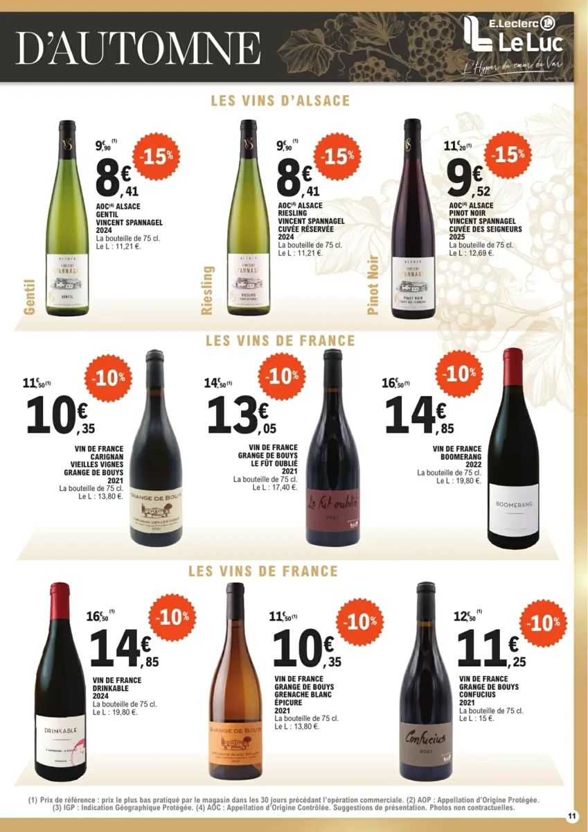 Catalogue E.Leclerc, page 11 sur 12
