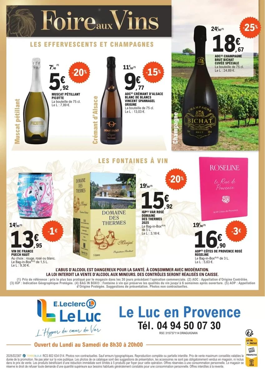 Catalogue E.Leclerc, page 12 sur 12