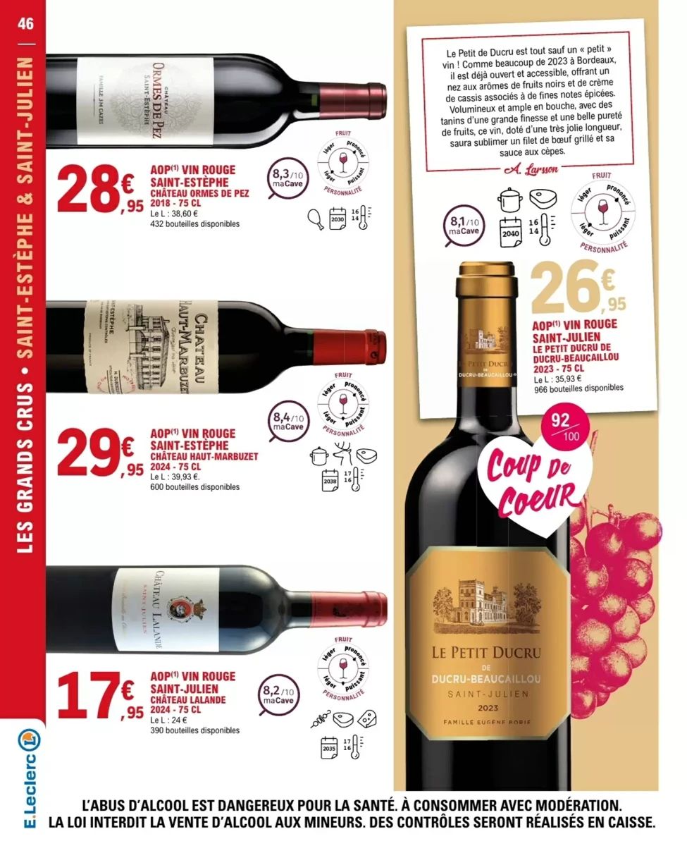 Catalogue E.Leclerc, page 46 sur 84
