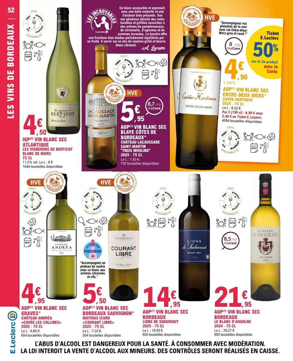 Catalogue E.Leclerc, page 52 sur 84
