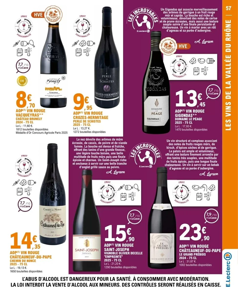 Catalogue E.Leclerc, page 57 sur 84