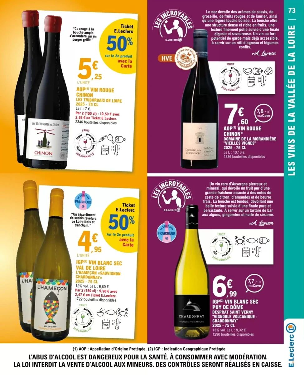 Catalogue E.Leclerc, page 73 sur 84