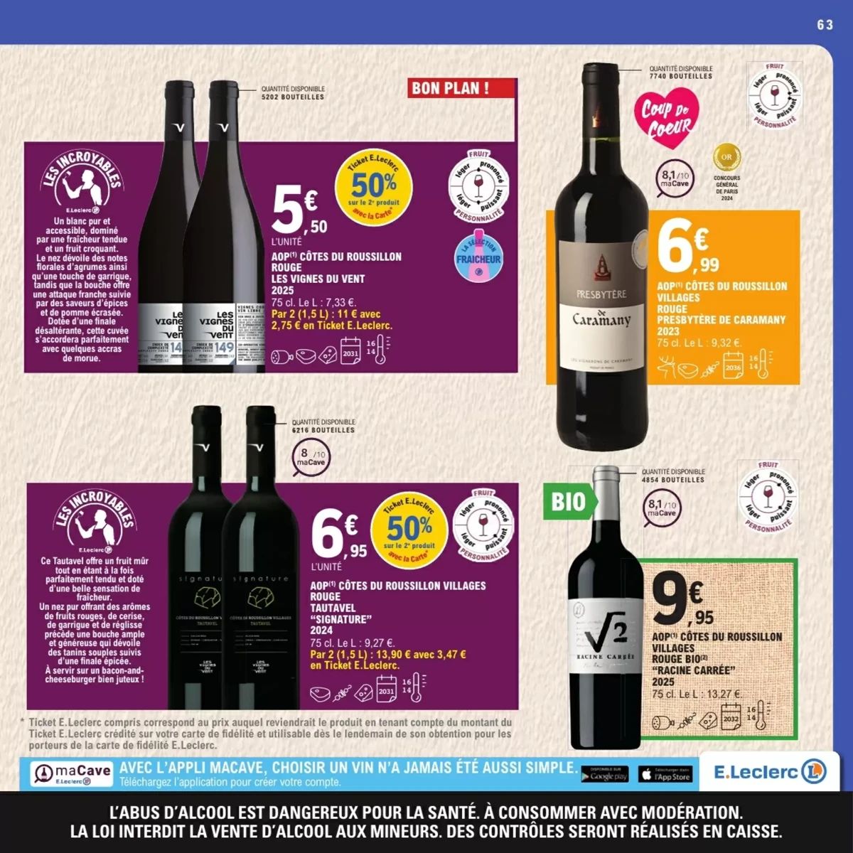 Catalogue E.Leclerc, page 63 sur 116