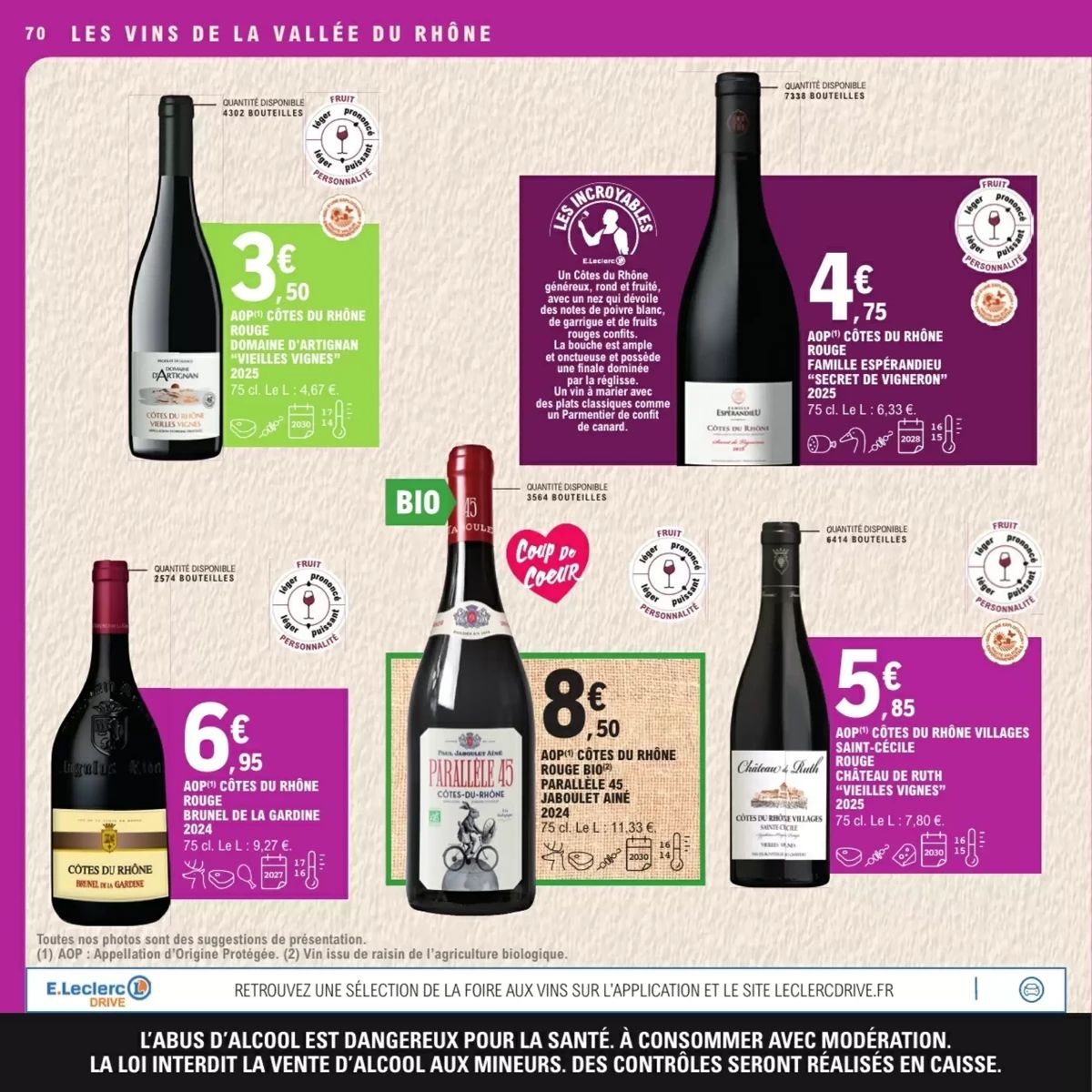 Catalogue E.Leclerc, page 70 sur 116
