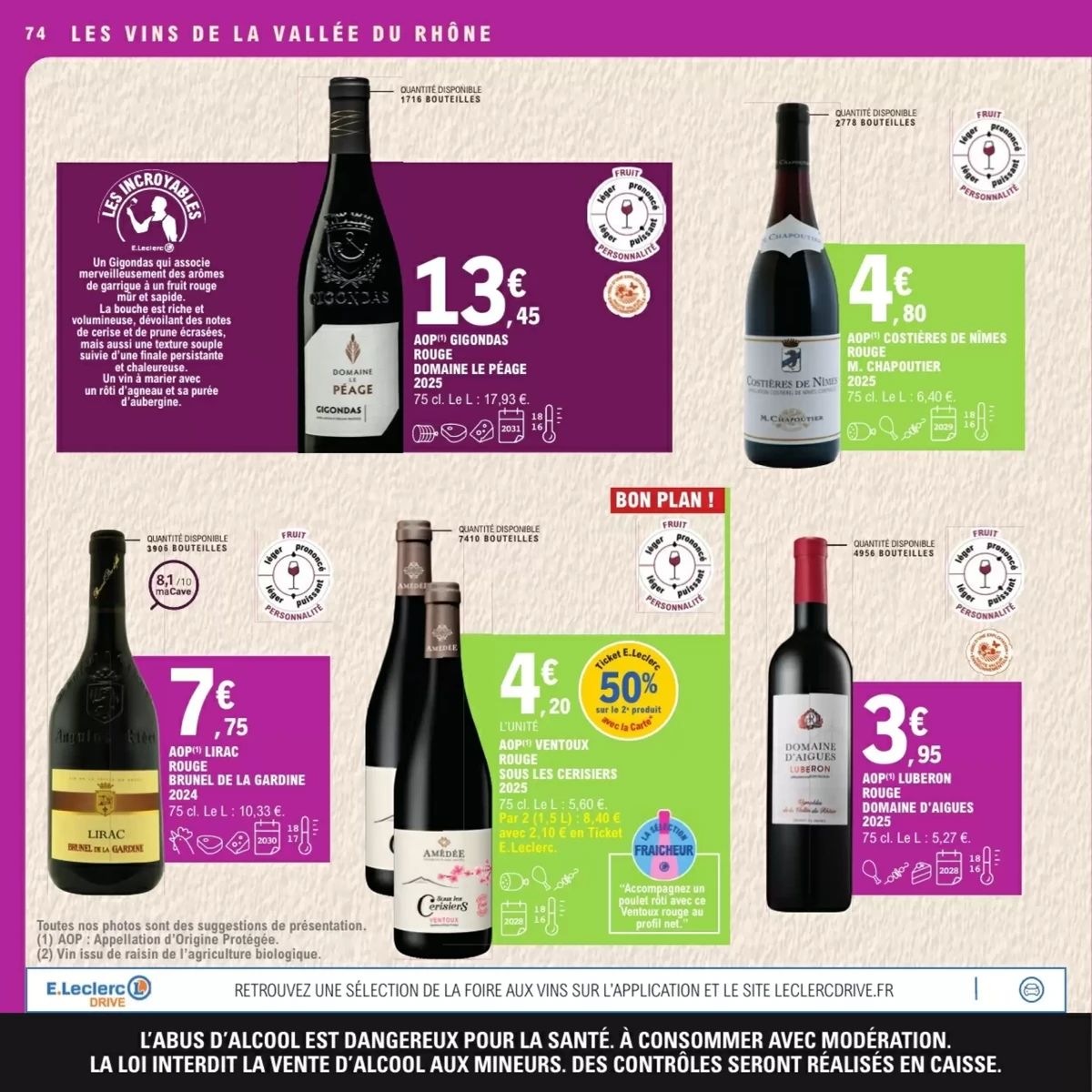 Catalogue E.Leclerc, page 74 sur 116