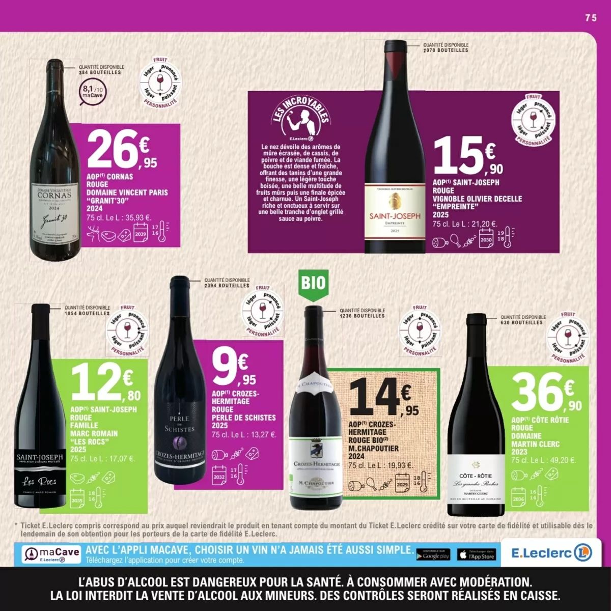 Catalogue E.Leclerc, page 75 sur 116