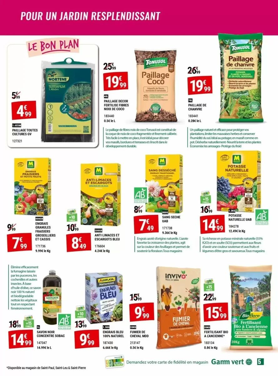 Catalogue Gamm Vert, page 5 sur 8