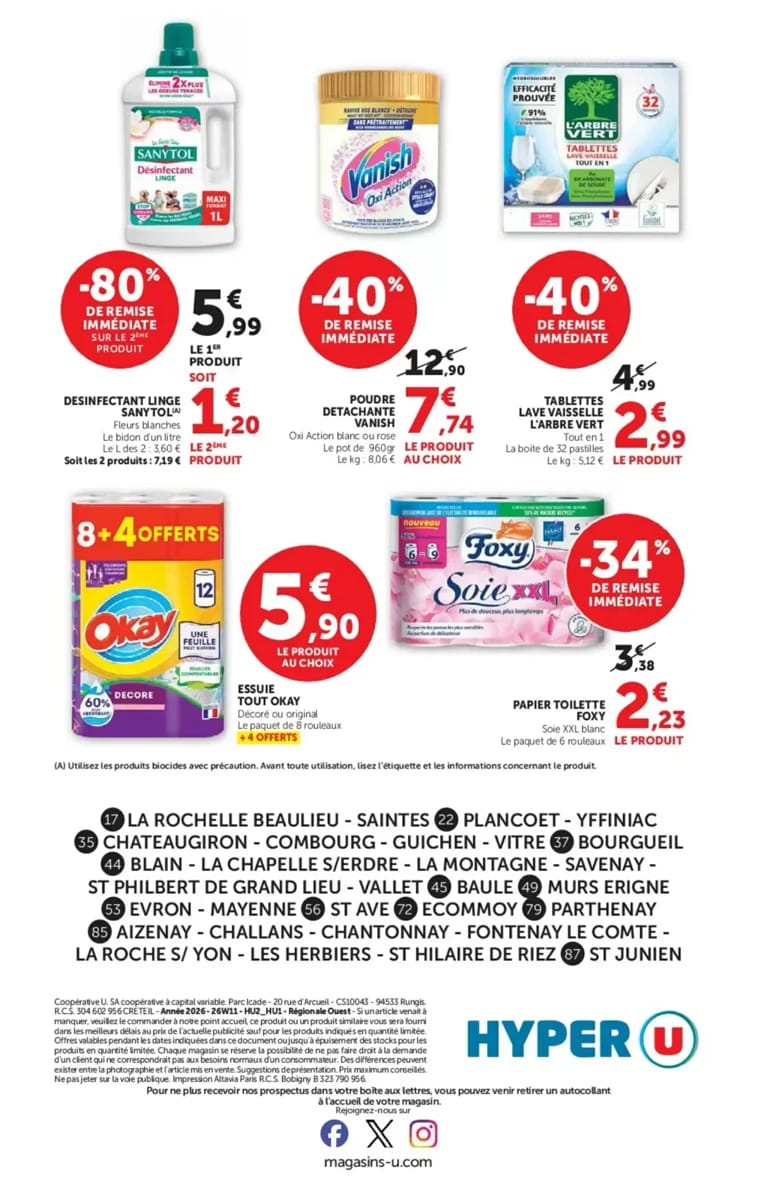 Catalogue Hyper U, page 11 sur 11