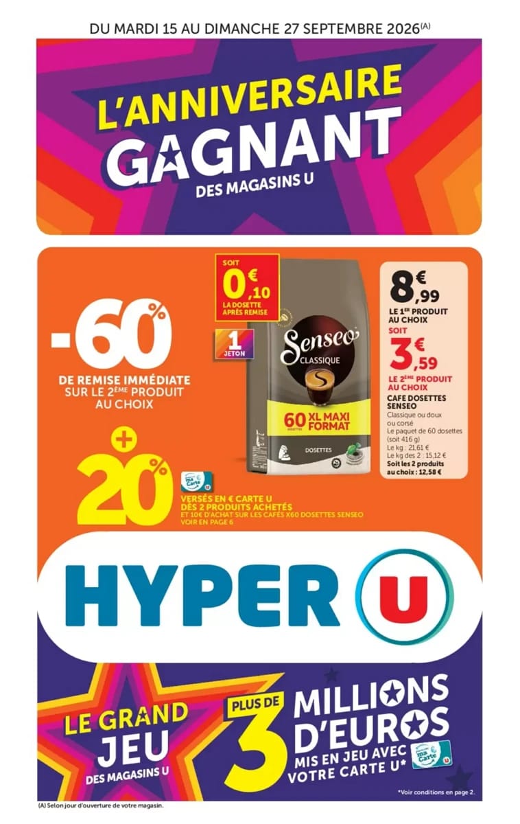 Catalogue Hyper U, page 1 sur 52