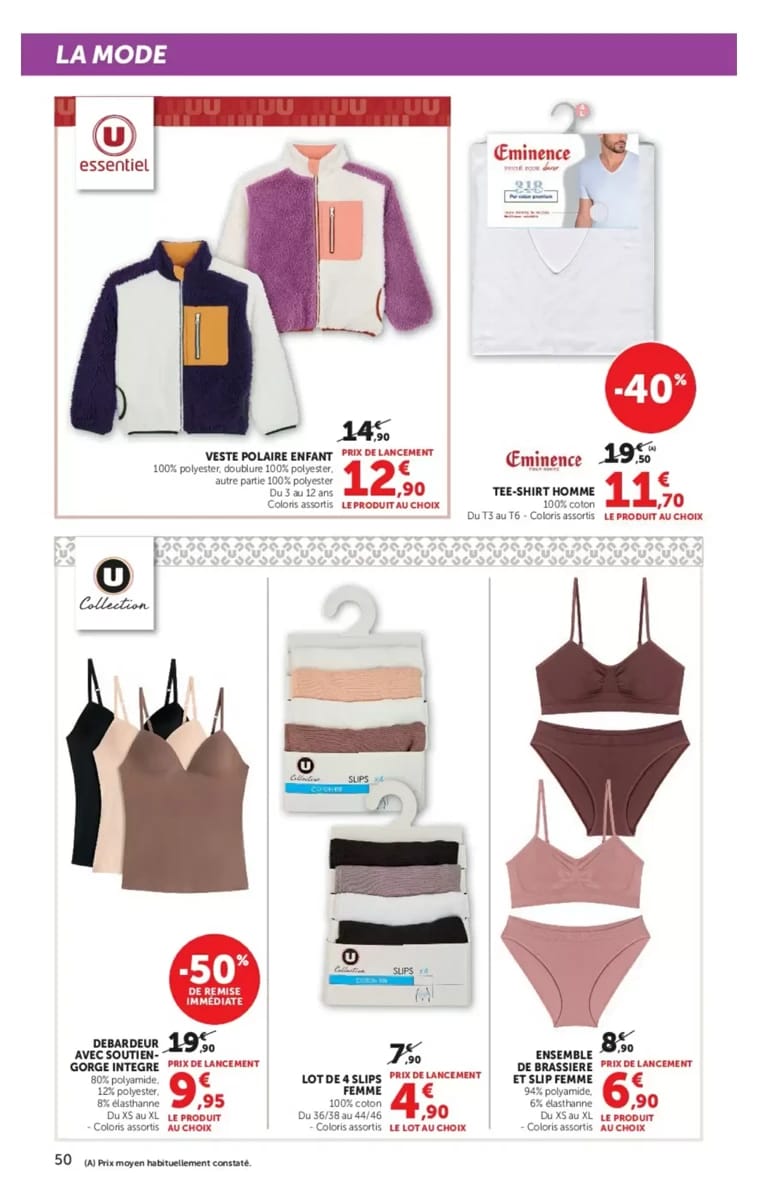 Catalogue Hyper U, page 50 sur 52