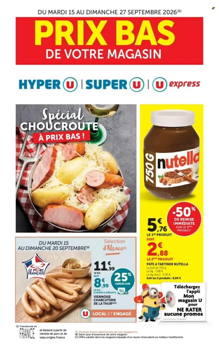 Catalogue Hyper U, page 1 sur 36