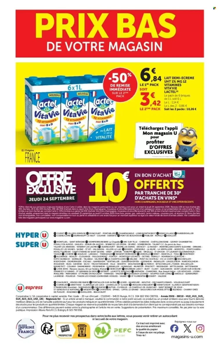 Catalogue Hyper U, page 36 sur 36