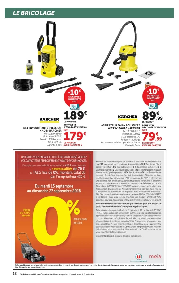 Catalogue Hyper U, page 18 sur 24
