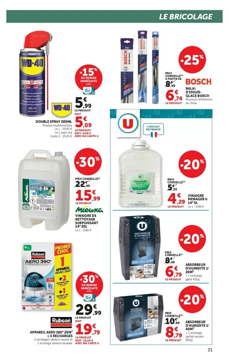 Catalogue Hyper U, page 21 sur 24