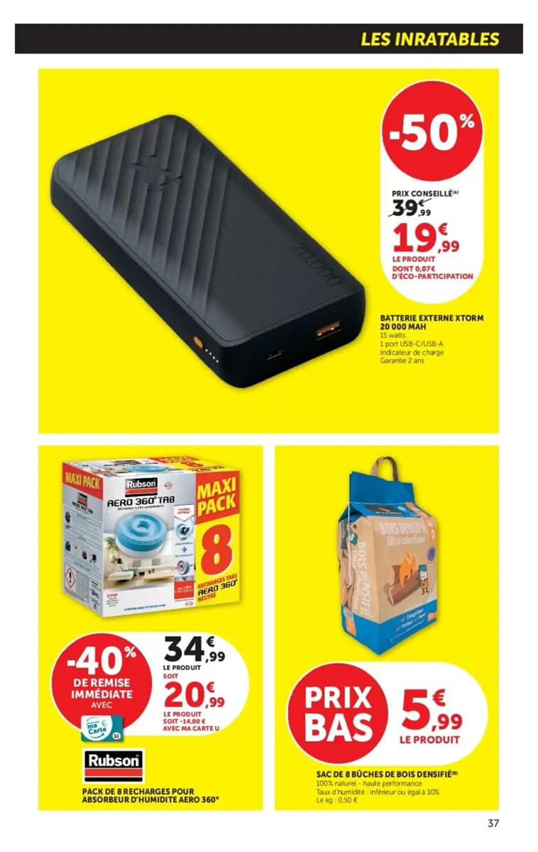 Catalogue Hyper U, page 36 sur 39