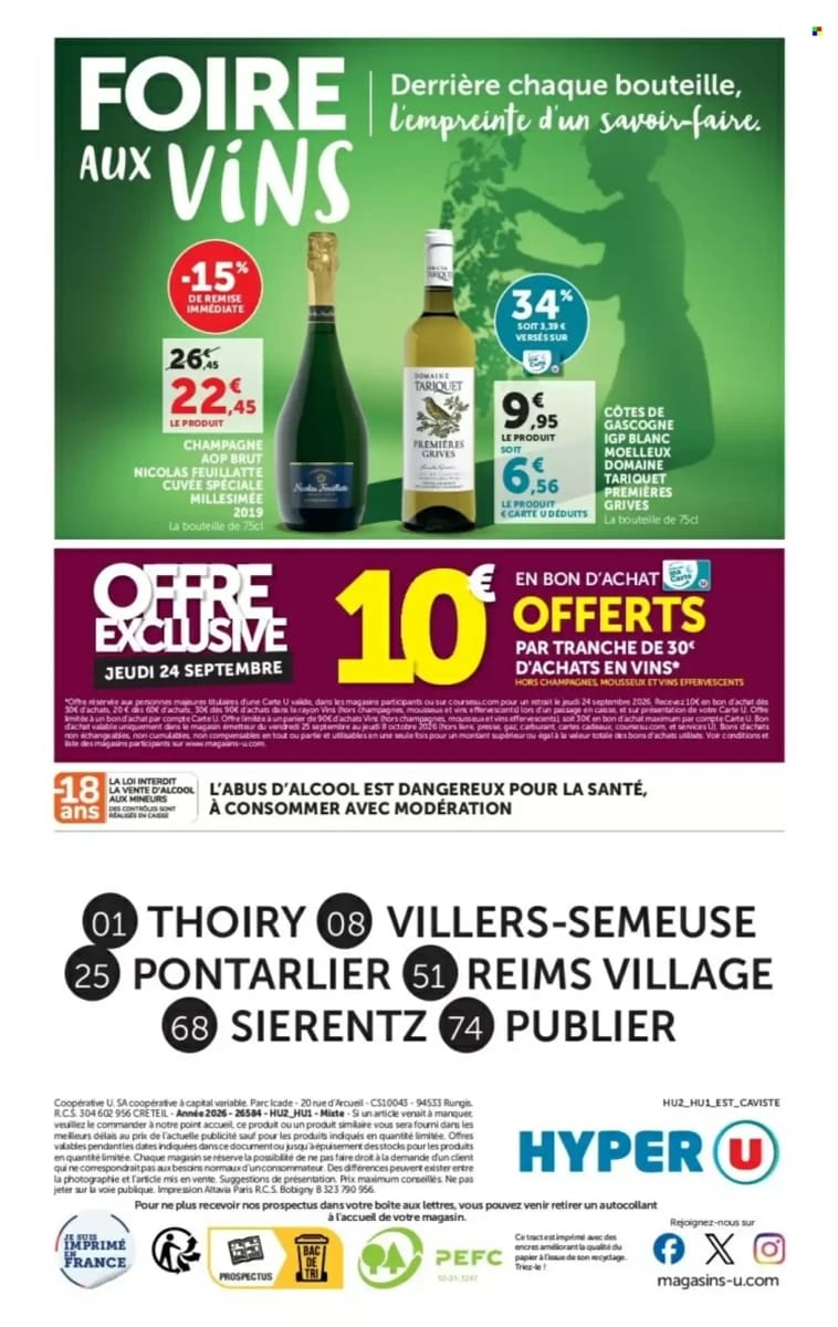 Catalogue Hyper U, page 72 sur 72