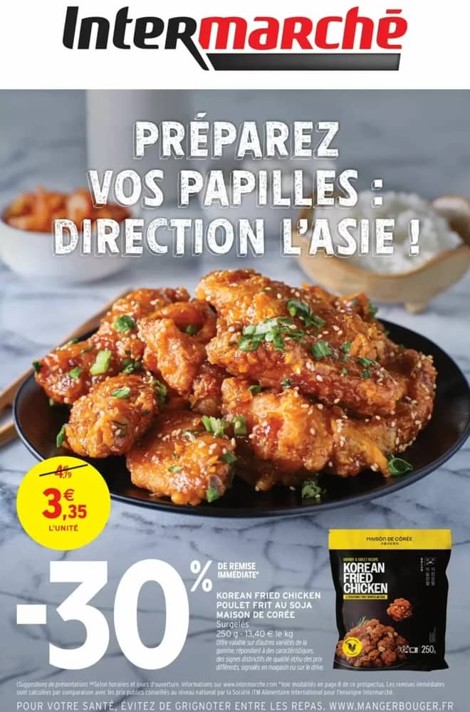Couverture du catalogue Intermarché, valable 22 septembre 2026 – 4 octobre 2026