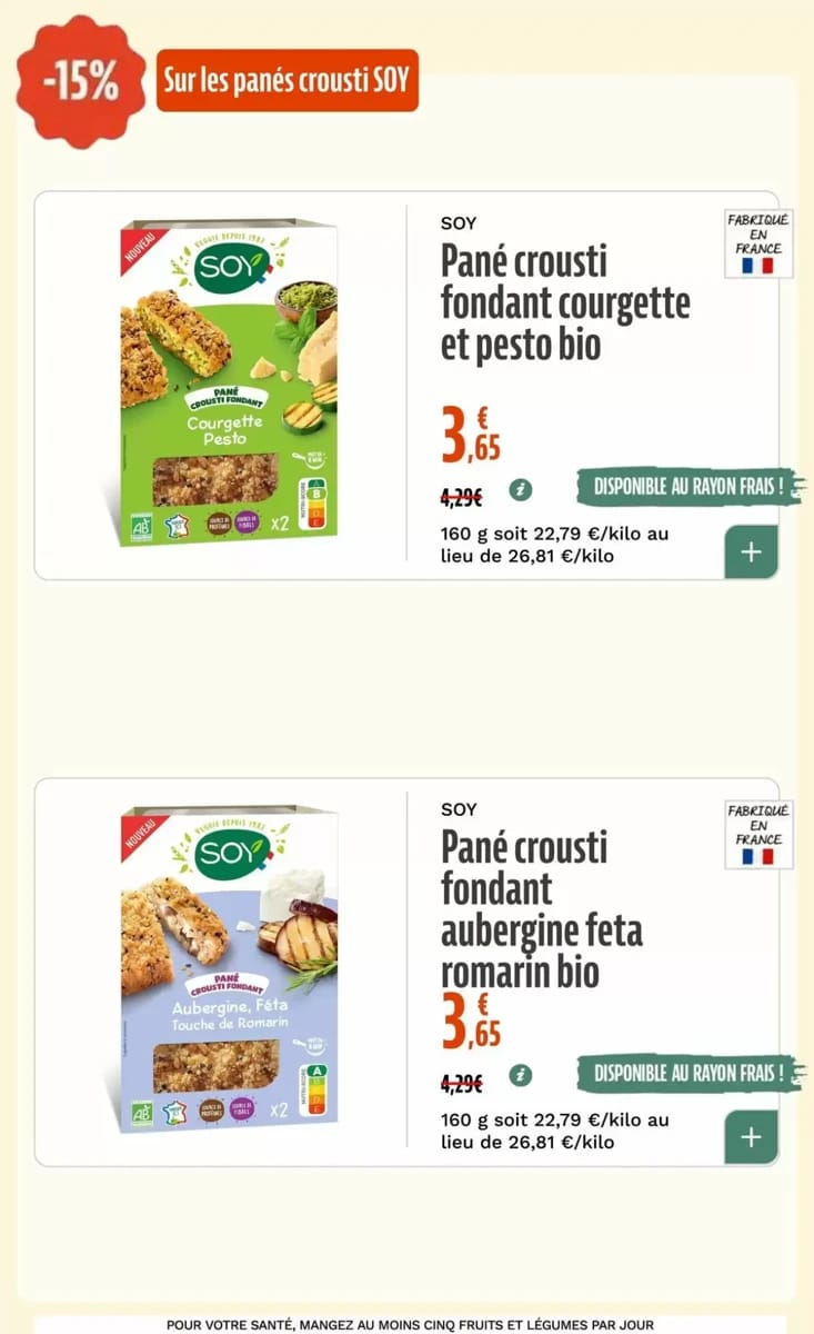 Catalogue La Vie Claire, page 8 sur 74