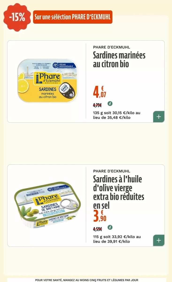Catalogue La Vie Claire, page 18 sur 74