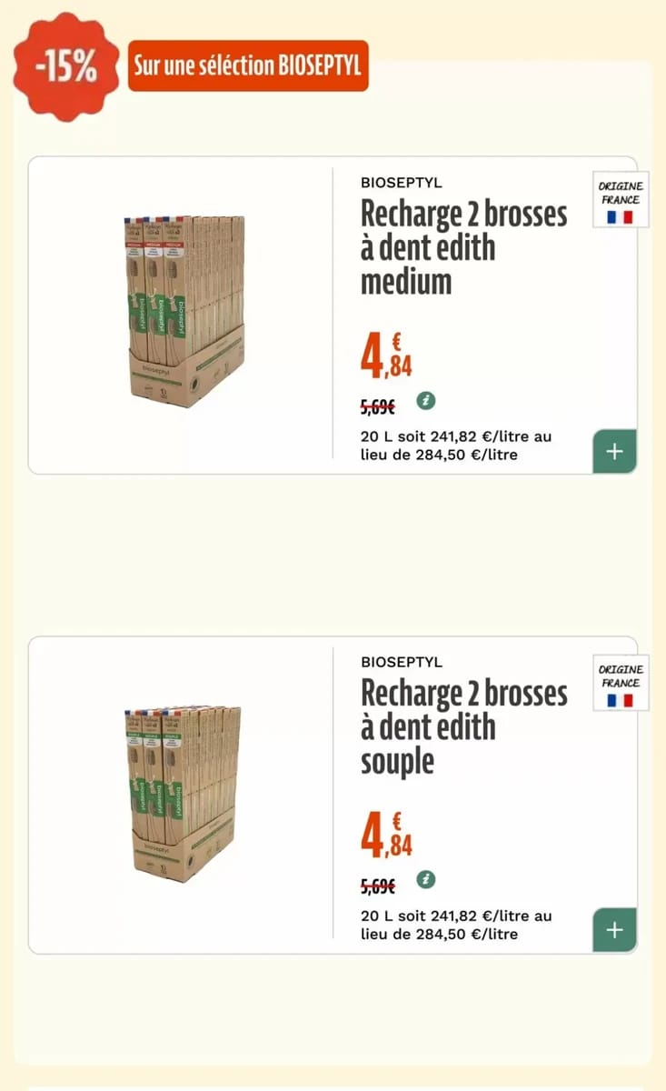 Catalogue La Vie Claire, page 61 sur 74