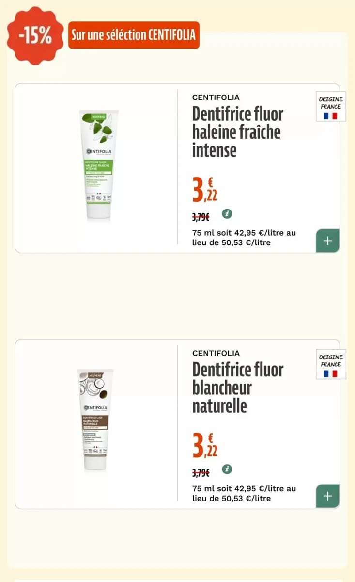 Catalogue La Vie Claire, page 64 sur 74