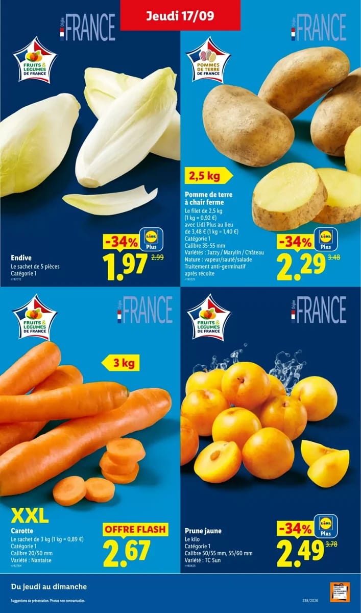 Catalogue Lidl, page 3 sur 67