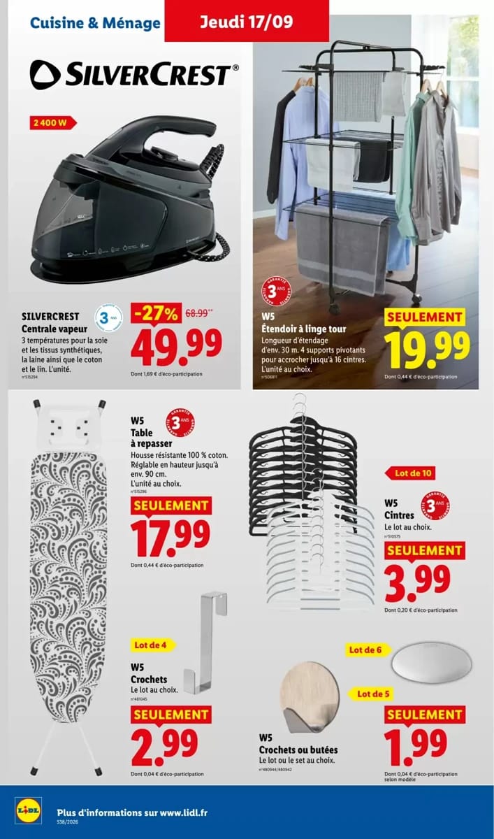 Catalogue Lidl, page 40 sur 67