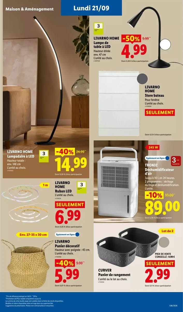 Catalogue Lidl, page 63 sur 67