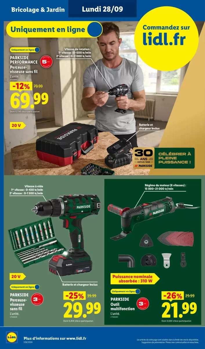 Catalogue Lidl, page 40 sur 62