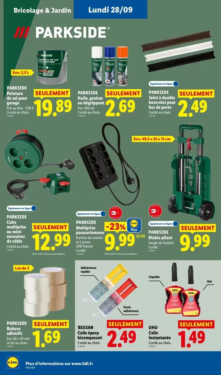 Catalogue Lidl, page 54 sur 62