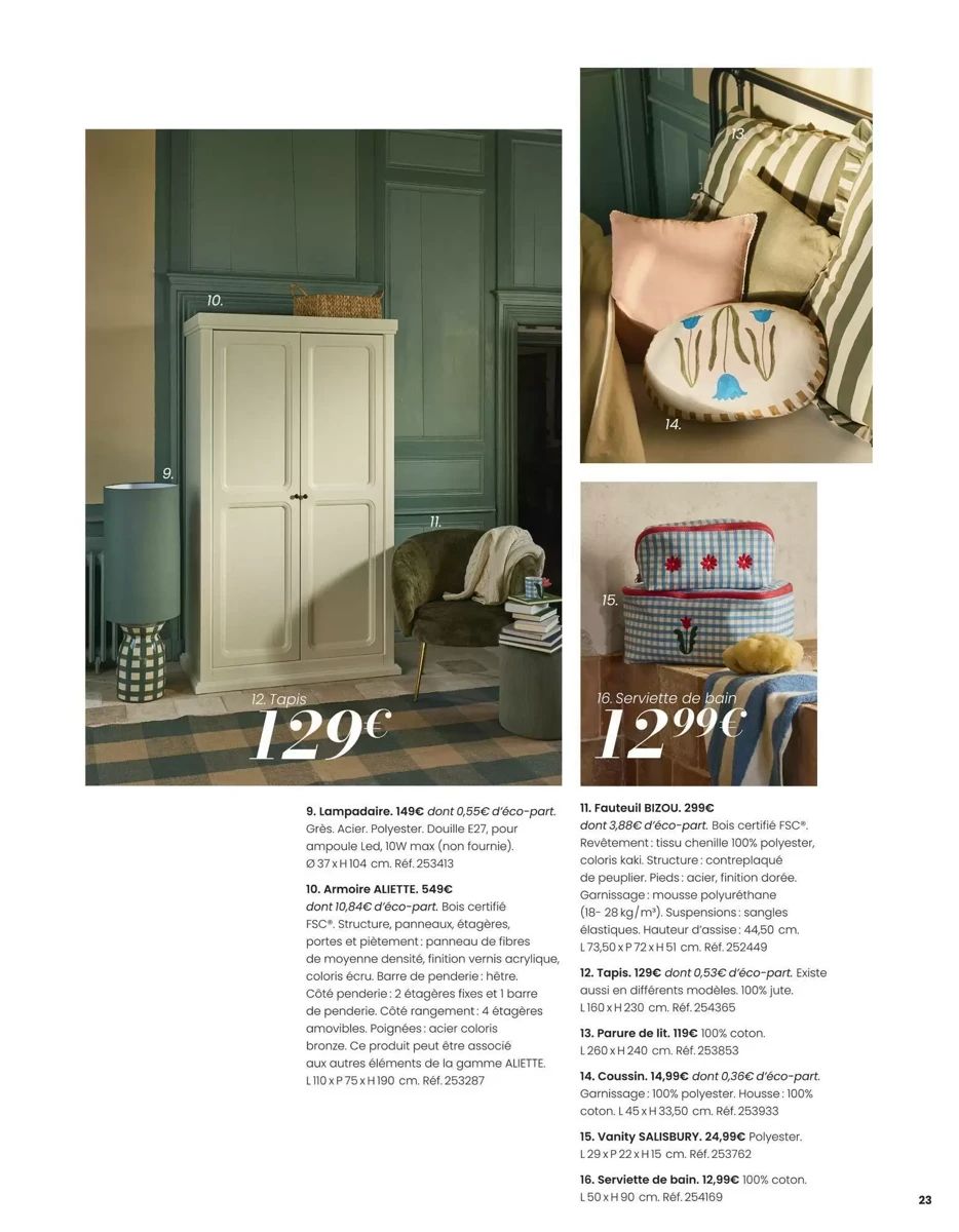 Catalogue Maisons du Monde, page 23 sur 102