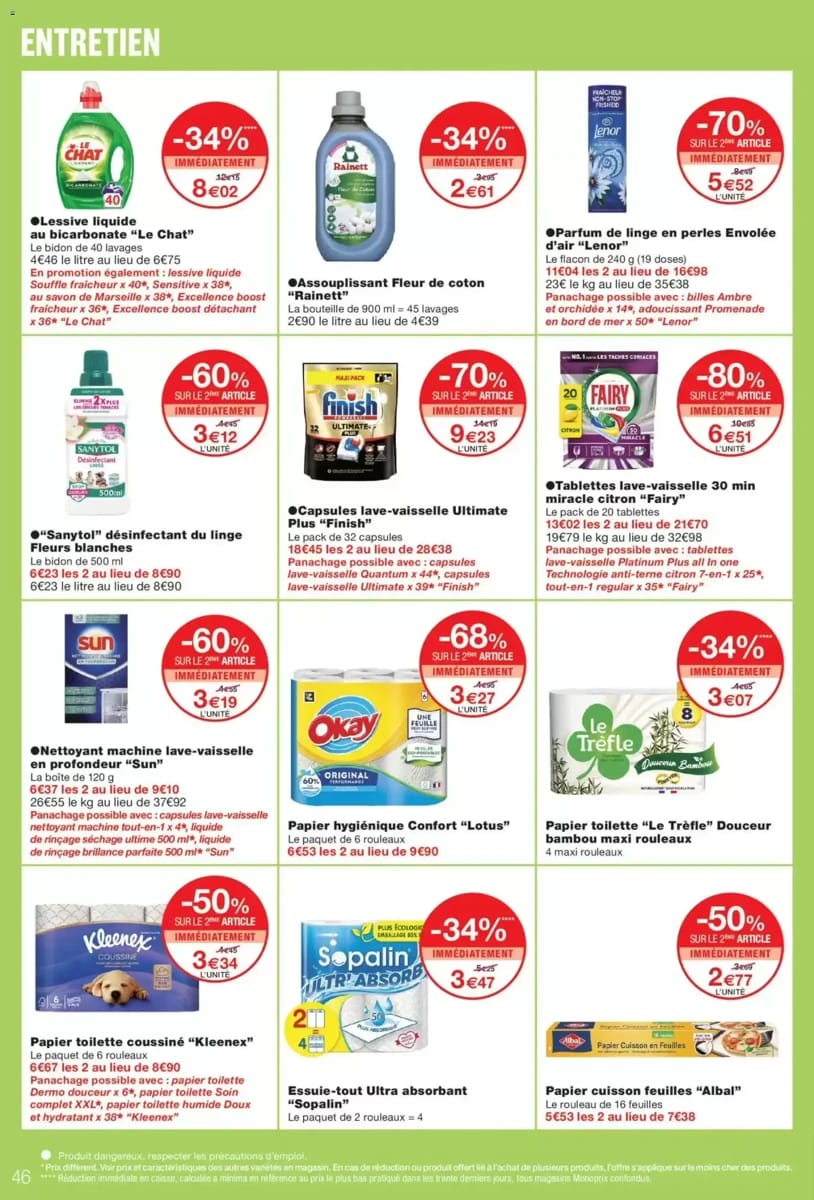 Catalogue Monoprix, page 46 sur 59